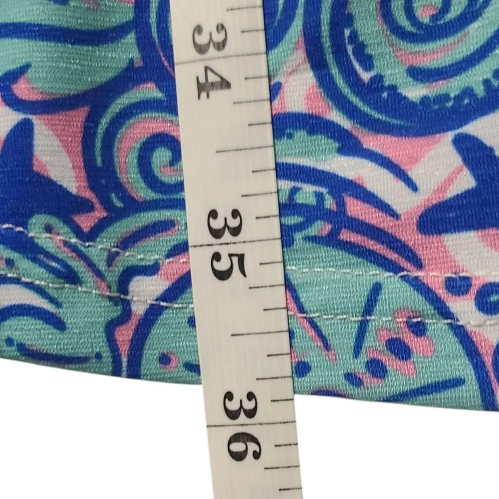 Simply Southern Pink and Blue SWIRLY Top Seashells Beach Small - Picture 14 of 16